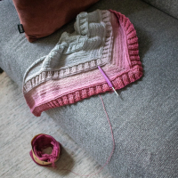 Tempel sjaal PDF Patroon